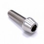 Vis a teteBTR Conique en Inox A4 M10 x (1.25mm) x 35mm Poli miroir