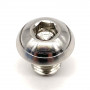 Tornillo Alomado Botón V4A Inox M8 x (1.25mm) x 10mm - DIN 7380